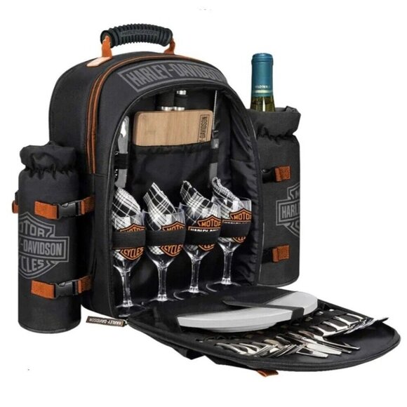 Harley-Davidson Bar & Shield Picnic Pack Set HDX-99224 - Picture 3 of 9